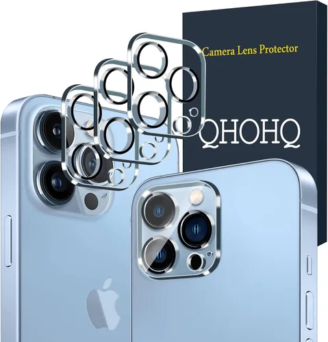 Miniatura 11 de QHOHQ Juego de 3 protectores de lente de cámara para iPhone 17 Pro Max/17 Pro/16 Pro Max/16 Pro/15 Pro Max/15 Pro, protector de lente individual 3