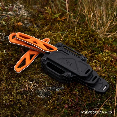 Miniatura 5 de Gerber Gear EXO-MOD Cuchillo de caza fijo de punta de caída, naranja (31-003915)