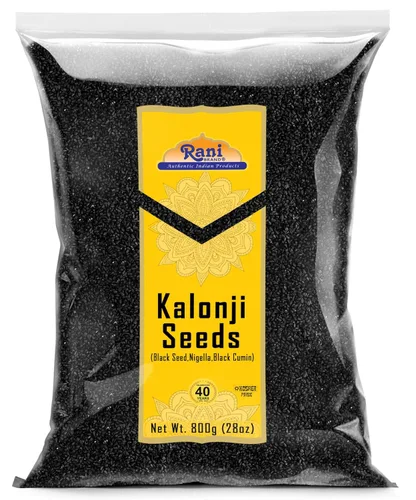 Miniatura 11 de Rani Kalonji (semillas negras, nigella sativa, comino negro) 80 onzas (5 libras) 5.0 lbs a granel ~ Todo natural Apto para gluten Sin OMG