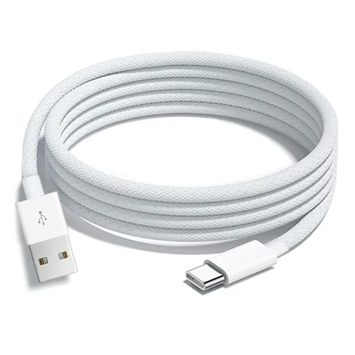 Miniatura 14 de Cable tejido USB A a USB C para iPhone 15/16/16E/17 para iPhone 17Air, 15 16 Pro Max, 15/16 Plus, iPad 10ª generación, iPad Pro 12.9/11, iPad Air