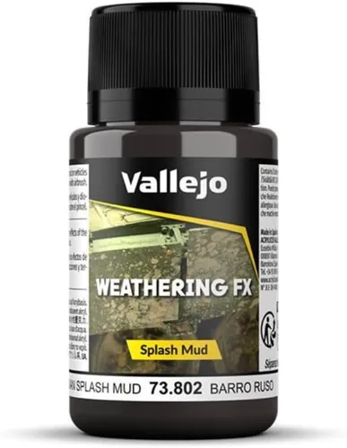Miniatura 7 de Vallejo Kit de pintura modelo Black Splash Mud