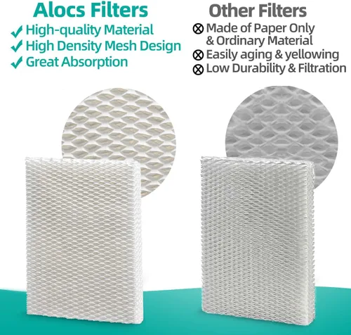 Miniatura 3 de MD1-0034 - Filtros de mecha de repuesto para humidificador Vornado Evap2, Evap40, EV100, EV200, EVDC300, EVDC500, EVDC505 humidificador evaporativo