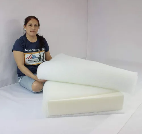 Miniatura 4 de Guata de poliéster para vestiduras, unido de 5 yardas x 36 pulgadas de ancho