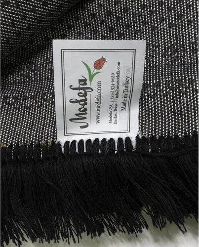 Miniatura 7 de Modefa Alfombra de oración de terciopelo islámico turco, gruesa y ancha, suave, para hombres y mujeres, tapete grande tradicional musulmán para Negro