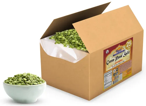 Miniatura 4 de Rani Green Peas Split, Secos (Vatana, Matar) 400oz (25lbs) Caja a granel de 25.0 lbs ~ Todo natural Vegano Apto para gluten Producto