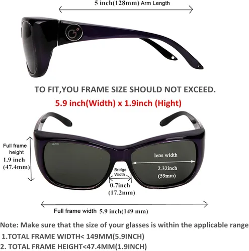 Miniatura 3 de yodo Gafas de sol con lentes polarizadas para hombres y mujeres