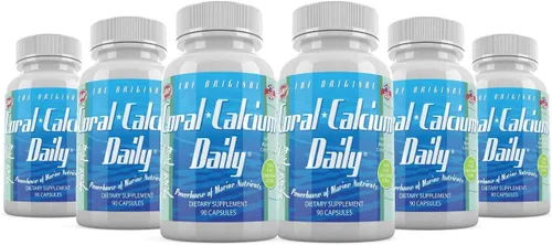 Miniatura 10 de Daily Health - Calcio de coral puro de Okinawa - Suplemento de grado marino con 72 oligominerales - 1475 mg, 270 cápsulas vegetales
