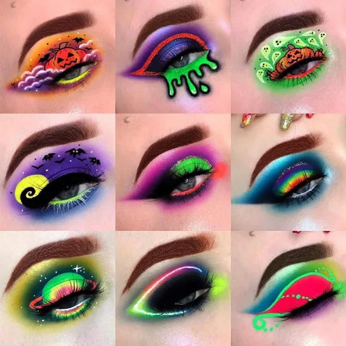 Miniatura 6 de BestLand Paleta de sombras de ojos arcoíris de 39 colores, maquillaje profesional, paletas de sombras de ojos metalizadas mate, polvo ultra
