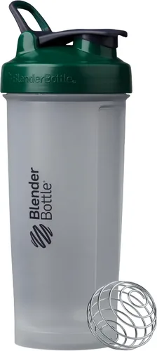 Miniatura 25 de BlenderBottle Botella Batidora Clásica Perfecta para Batidos de Proteínas y Pre-Entreno, 20 Onzas, Negro