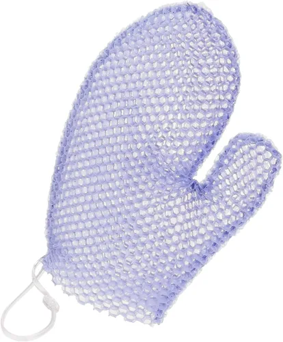 Miniatura 3 de Supracor Manopla de baño de spa, exfoliante corporal, esponja exfoliante facial, azul