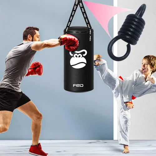 Miniatura 2 de Hamaca de resorte para columpios de porche, sillas colgantes o sacos de boxeo de hasta 1000 libras
