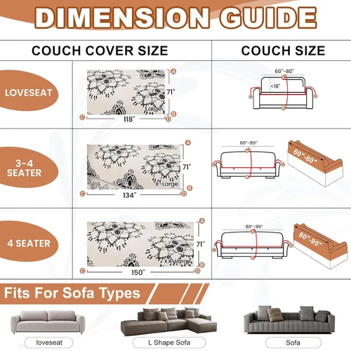 Miniatura 57 de STACYPIK Funda de sofá gris impermeable para perros, funda de sofá antideslizante para sofá de 3 cojines, funda seccional lavable para forma de L