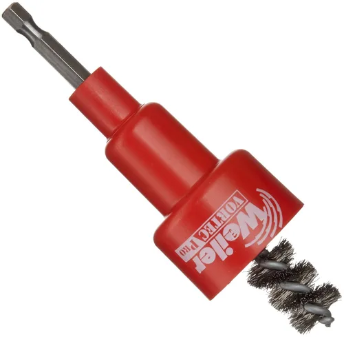 Miniatura 4 de Weiler 36305 Vortec Pro Retail Pack Cepillo de tubo turbo de 1 pulgada, fabricado en los Estados Unidos (paquete de 3)