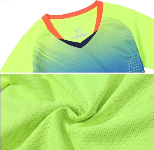 Miniatura 5 de LUCKYLUAN Conjunto de calcetines y pantalones cortos de fútbol para niños, uniforme deportivo de fútbol para niños y niñas