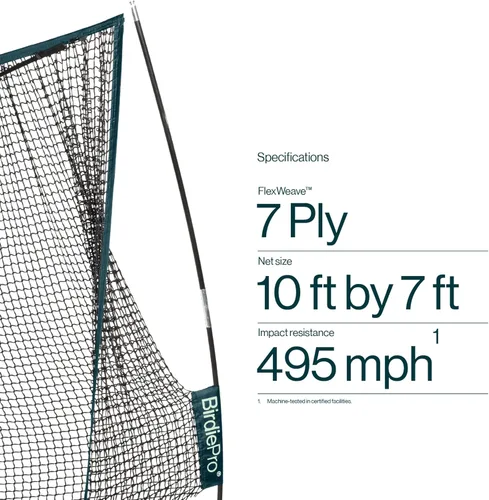 Miniatura 3 de BirdiePro® - Red de práctica de golf American Pro, red de golf resistente de 10 x 7 pies con objetivo EchoShield™ y red FlexWeave™, patio trasero
