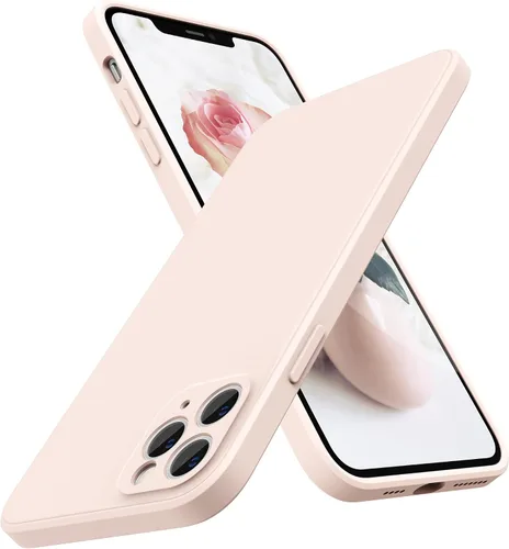 Miniatura 22 de SURPHY Funda de diseño para iPhone 11 Pro Max con protección para cámara, diseño de borde recto, silicona líquida delgada, piedra