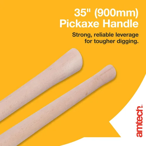 Miniatura 3 de Amtech A2400 Mango de pico, mango de madera Mattock, 35" (900mm)