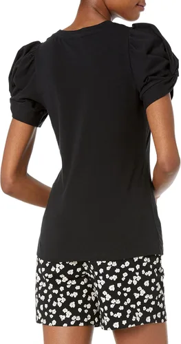 Miniatura 2 de Tienda Essentials Camiseta de manga torcida con cuello redondo para mujer