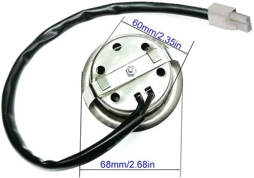 Miniatura 3 de Paquete de 2 bombillas halógenas de 20 W de 12 V CA para 2.362 in/2.35 pulgadas de agujero antiguo campana campana de cocina bombilla de gabinete