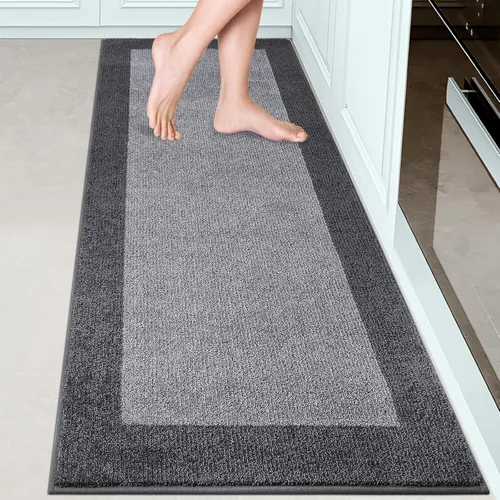 Miniatura 36 de Indoor Door Mat 20" x 32", Washable Kitchen Rug, Non Slip Entryway Rug for Floor, Absorbent Entrance Throw Rug for Laundry, Bathroom, Door