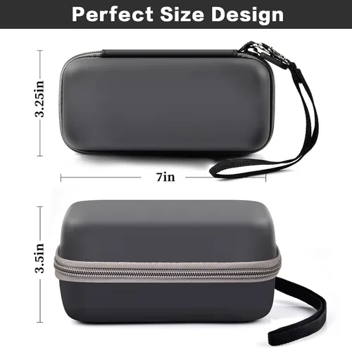 Miniatura 3 de casmilee Funda compatible con Anker 737/735/736/717 USB-C cargador portátil Power Bank, bolsa de pared plegable rápida para adaptador de CA GaN Negro
