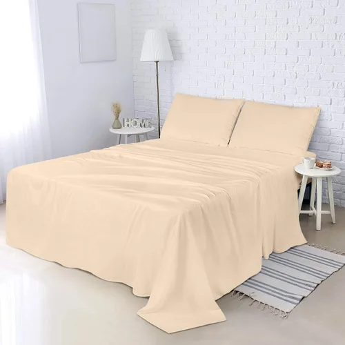 Miniatura 13 de Utopia Bedding Sábanas Planas - Paquete de 6 - Tela de Microfibra Cepillada Suave - Sábana Superior Resistente al Encogimiento y Decoloración - Gris