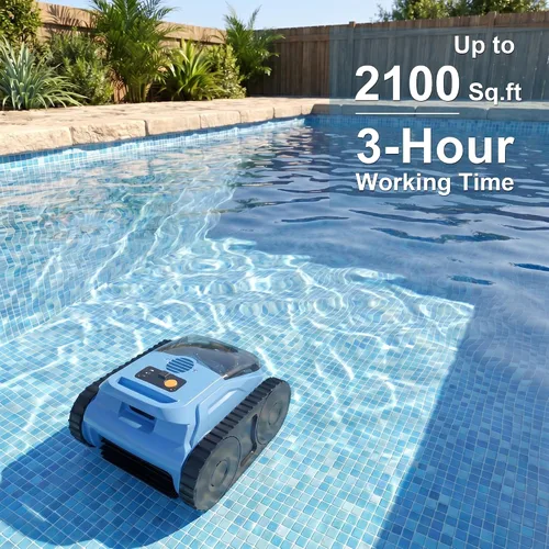 Miniatura 2 de (2025 Mejora) Aspiradora de Piscina para Piscinas Enterradas, Limpiador Robótico de Piscina, Limpiador de Piscina que Sube por las Paredes, Limpia
