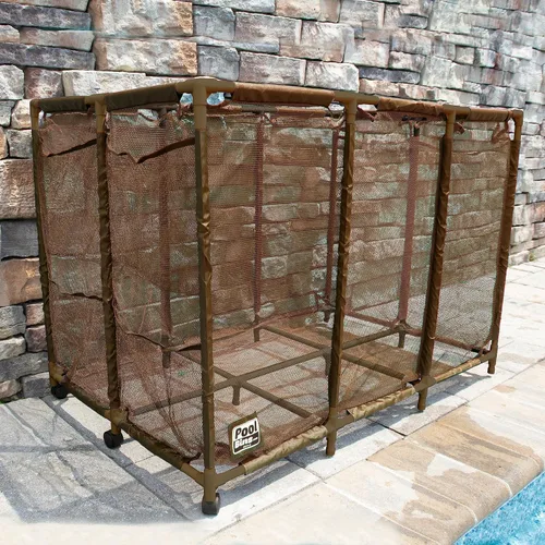 Miniatura 4 de Soporte para fideos de piscina, juguetes, flotadores, bolas y flotadores, organizador de almacenamiento de malla, extra grande