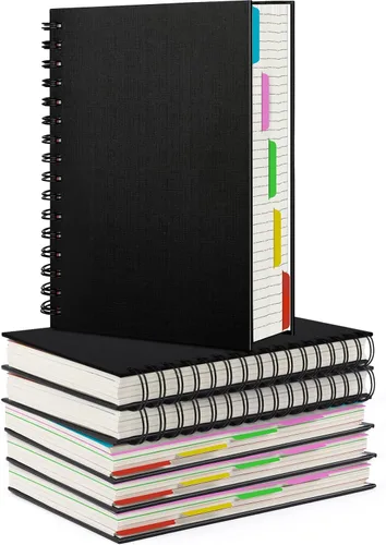 Miniatura 22 de EUSOAR - Cuaderno de 5 asignaturas con reglas universitarias, 1 paquete A4 27.9 x 21.6 cm, papel liso de 100 g/m², 120 hojas/240 páginas, cuadernos