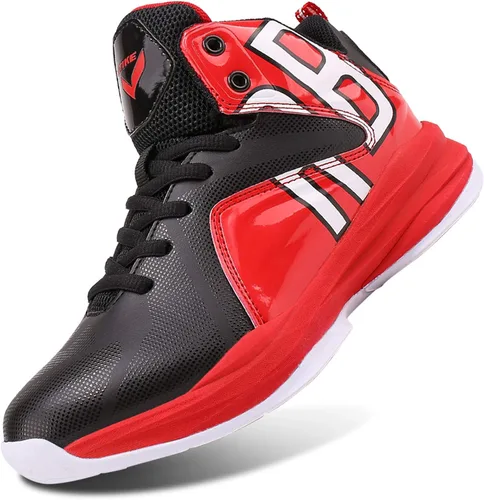 WETIKE - zapatillas de básquetbol antideslizantes para niños y niñas, zapatillas para correr al aire libre (niños pequeñosniños grandes)