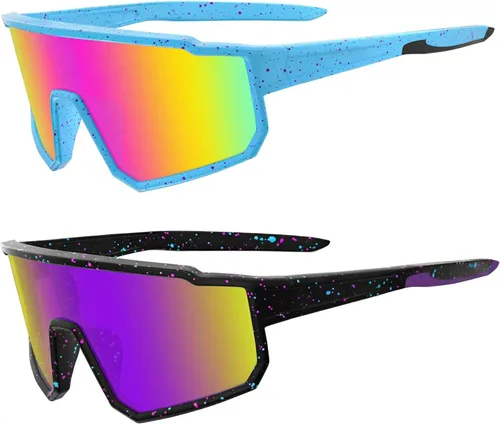 Miniatura 18 de Lentes de sol polarizados de béisbol para niños, TR90, marco ligero, para niños y niñas de 6 a 14 años, softbol y ciclismo