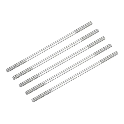 Miniatura 21 de METALLIXITY Tornillos de doble extremo (rosca M8, longitud 80 mm) 5 piezas, pernos de varilla roscada doble de acero inoxidable 304