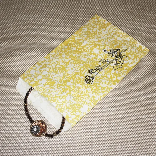 Miniatura 2 de CuteBox Goldtone Jewelry - Bolsas de regalo de papel plano de calidad, 100 unidades (4 x 6 pulgadas) para venta al por menor, mercancía, embalaje