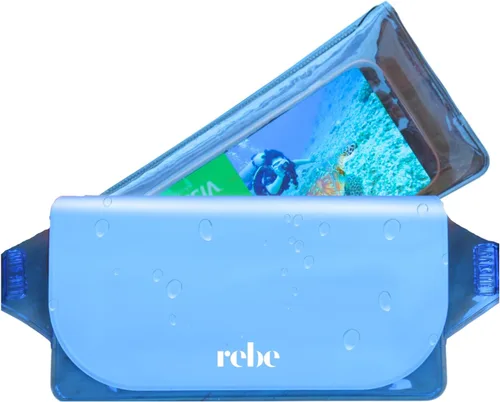 Miniatura 11 de Bolsa seca impermeable para teléfono, para playa, piscina, kayak, esnórquel, festivales. Mantén el teléfono a salvo del agua y la arena Esencial