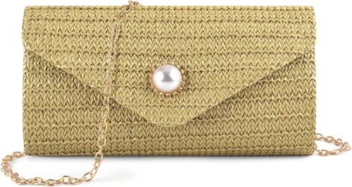 Miniatura 14 de PACETAP Bolsos de mano con diamantes de imitación para mujer, bolsos de noche con purpurina brillante para fiesta de los años 20, boda, compromiso