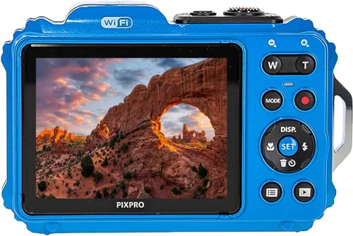 Miniatura 5 de KODAK PIXPRO WPZ2 - Cámara digital para vlogging con WiFi, resistente al agua, a prueba de golpes, a prueba de polvo, 16 MP (azul) con tarjeta