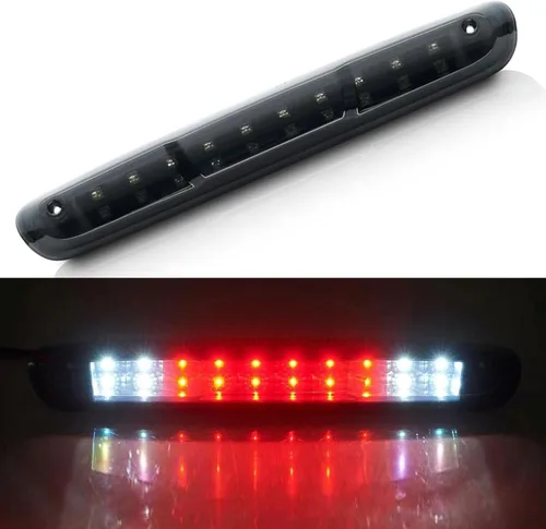 Miniatura 66 de Tercera tercera luz de freno, luz de freno LED de montaje alto para Chevy Silverado GMC Sierra 1500 2500 3500 HD Classic, lámpara de carga trasera