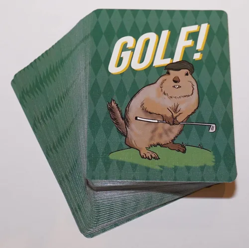 Miniatura 3 de Golf! El juego de cartas - Juego muy divertido, ideal para la noche de juegos, regalo favorito para golfistas y fanáticos de los juegos de cartas