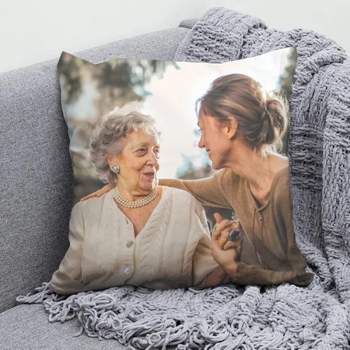 Miniatura 2 de Almohada personalizada, almohada con foto personalizada, inserto de almohada opcional de doble cara, para Navidad, Acción de Gracias, Día de San