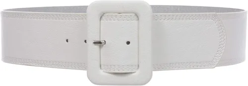 Miniatura 2 de beltiscool Cinturón de cuero rectangular de 2 14 pulgadas de ancho para mujer