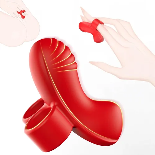 Vibrador de dedo, mini vibrador, juguetes sexuales para mujeres, juguetes para adultos con 10 modos de vibración, vibradores sexuales femeninos,