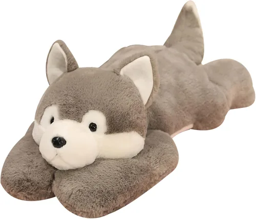 Miniatura 8 de Hronsa Animales de peluche con peso, oso con peso, lindo cojín de felpa de oso marrón para adultos, niños y niñas, 11.8 pulgadas