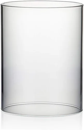 Miniatura 33 de WGVI Funda para portavelas Hurricane, ancho de 2 pulgadas, altura de 12 pulgadas, portavelas cilíndrico de vidrio transparente, tubo de chimenea