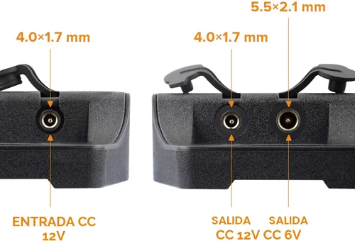 Miniatura 6 de Panel solar para cámara de rastro, kit de cargador de batería solar WingHome 12V/1A 6V/1.5A con batería de litio recargable de 2000 mAh integrada