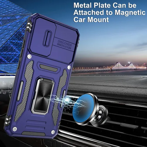 Miniatura 4 de Gritup para Samsung Galaxy S22 Funda con protectores de pantalla HD de 2 paquetes y cubierta deslizante para la cámara, protección contra caídas