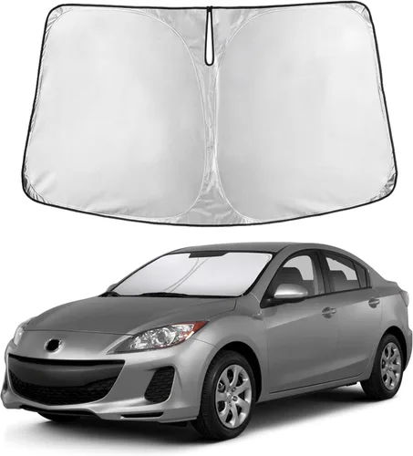 Miniatura 67 de EcoNour Parasol para parabrisas compatible con Hyundai Tucson 2016-2019 2020 2021, visera solar para parabrisas delantero y ventana, bloqueador