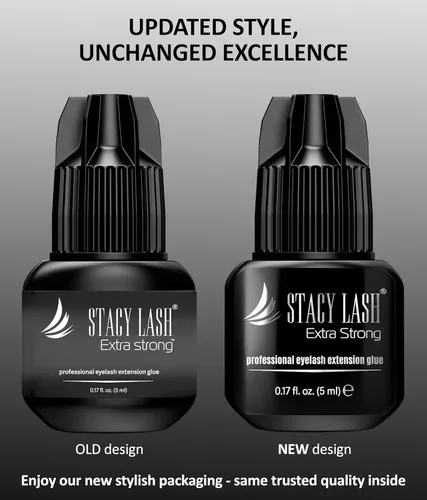 Miniatura 3 de STACY LASH Pegamento para extensiones de pestañas extra fuerte (0.17 onzas líquidas/0.2 fl oz), secado de 0.5 a 1 segundo/retención - 8