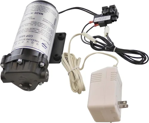 Miniatura 2 de Aquatec 6800 Kit de bomba de refuerzo para hasta 100 GPD Home RO Sistema de filtro de agua de ósmosis inversa estándar o colector, incluye bomba