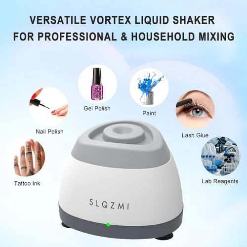 Miniatura 4 de Mezclador Mini Vortex, Agitador de Esmalte de Uñas, Agitador de Pintura y Mezclador de Pintura para Esmalte en Gel, Pinturas Acrílicas, Adhesivos