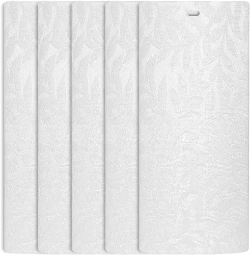 Miniatura 7 de DALIX Rainforest Cream - Láminas verticales con textura ciega (46.5 unidades, 5 unidades)
